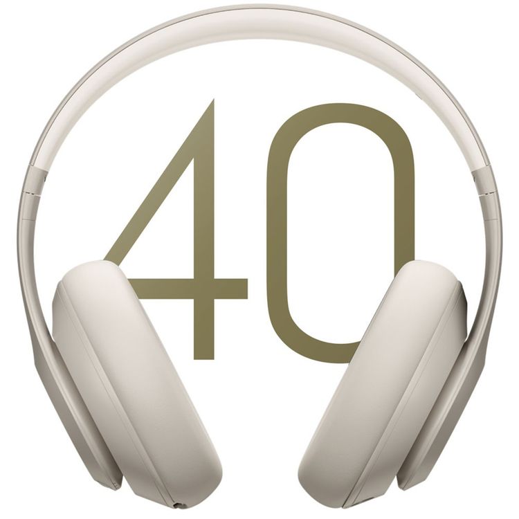 Beats Studio Pro Wireless/Wired Headphones with Iconic Sound, Portable & Lightweight Design, Head Tracking, Carrying Case - Sandstone