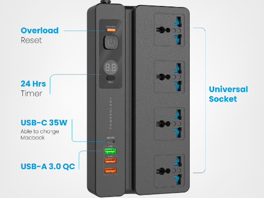 Powerology Universal Socket