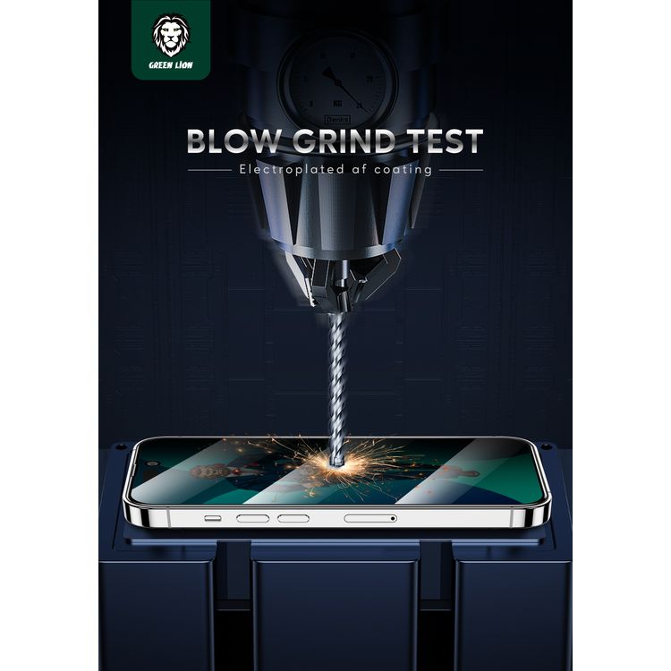 Green 3D Scratch Free Round Edge Glass Screen Protector iPhone 14 Pro Compatibility - Clear