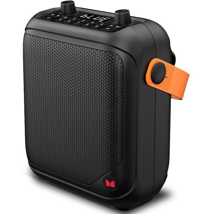 Monster MFS 1 Bluetooth Speaker,  Up to 3.5 Hours Charging Time, Bluetooth 5.3, 10m Transmission Range - Black\ Orange
