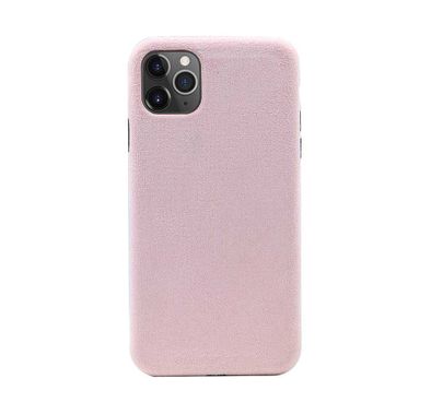 iGuard by Porodo Alcantara Back Case for iPhone 11 Pro (5.8"), Shock Resistant, Scratches Resistant, Easy Access to All Ports, Cameras, Buttons and Speakers