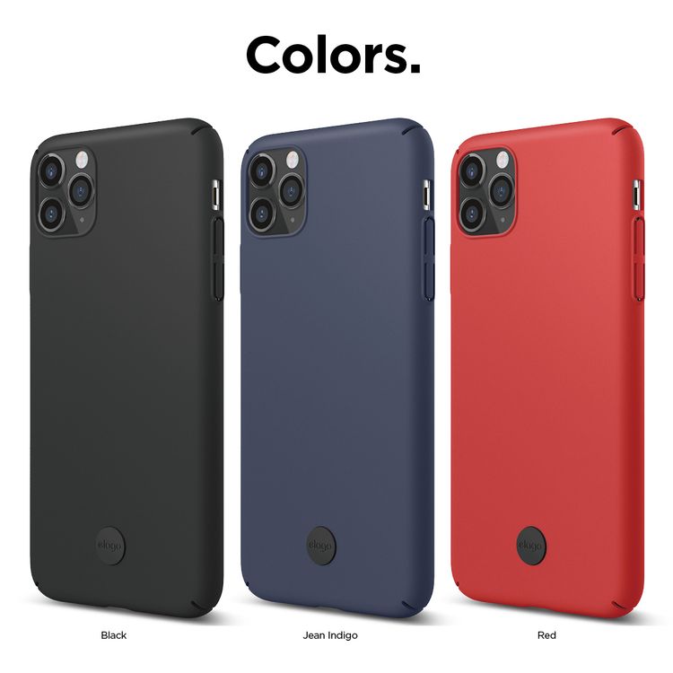 Elago Slimfit Strap Case for iPhone 11 Pro Max - Black