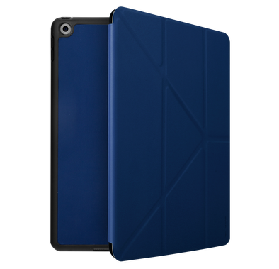 Viva Madrid Elegante Folio Case With Apple Pencil Holder For iPad 10.2" (9TH GEN) - Blue