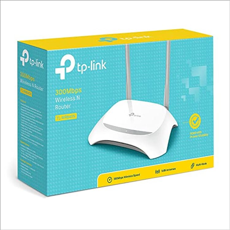TP-Link Roll over image to zoom in 300Mbps Wireless N Router - White