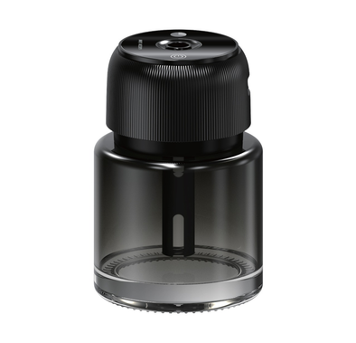 Green Lion Fragrance Diffuser 130mL, 3 Spray Modes, Touch Control, LED Display, 1 Hour Charging Time, 200mAh Battery, 20 m² Coverage, 3-4 Hours Working Time - Black