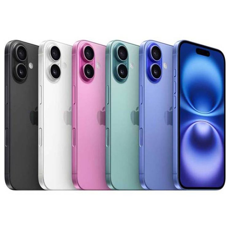 Apple iPhone 16 Plus with 256GB Capacity, 6.7‑inch Screen Size, USB-C Connector Type, 6‑Core CPU, 5‑Core GPU, 5G Network Technology, Splash, Water & Dust Resistant, Middle East Version - Pink