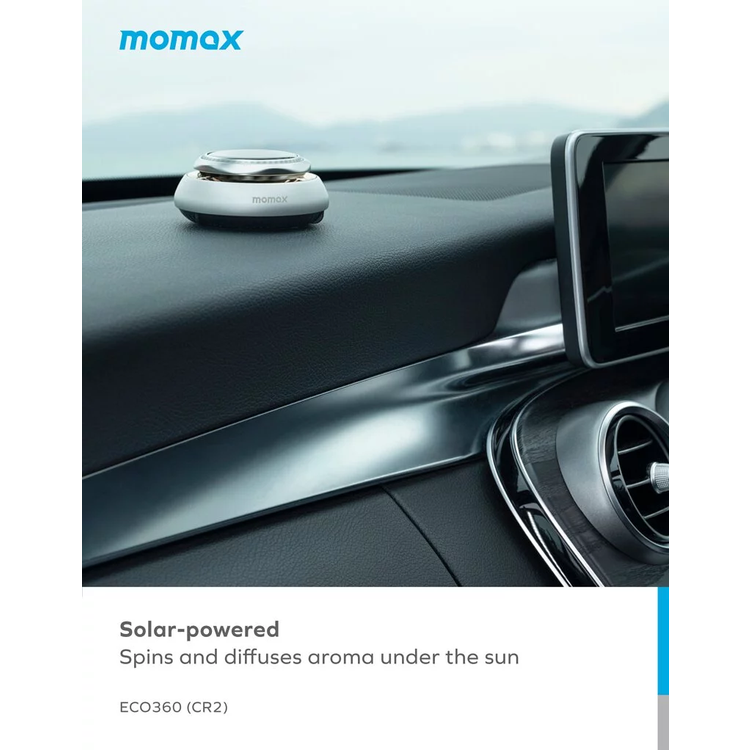 Momax Eco 360 Solar Car Aroma Diffuser