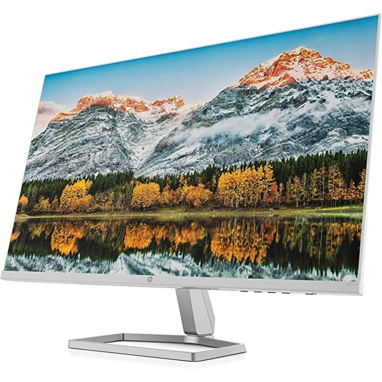 HP Monitor M27FW Full HD IPS - Silver White - 27 Inch