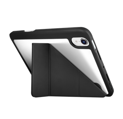 Viva Madrid Fluido Onyx Case With Foldable Stand For iPad Mini (8.3") 6th Gen - Black