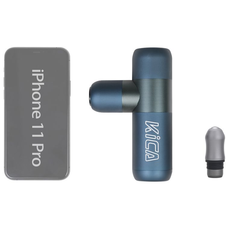 Kica K2 Compact & Stylish Portable Massager with Magnetic Massage Head, 18 Hours Working Time, Up to 3800 RPM, Compact & Portable, Intelligent Protection - Blue