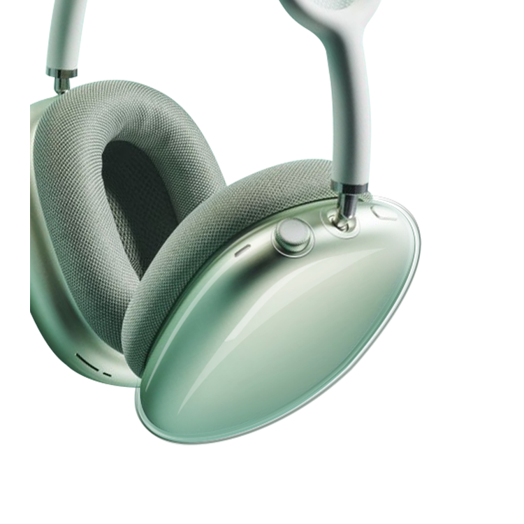 Viva Madrid Vanguard TPU Claro Case with Dot Matrix Clarity Compatible for AirPods Max, Prevents Watermarks, Fingerprints & Oily Stains, Easy To All Ports, Ultra Slim