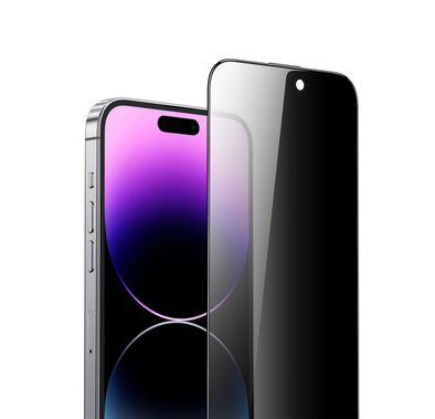 Green Lion 9H Steve Privacy Screen Protector for iPhone 15, Anti-Peeping for Side View Blocking, Anti-Fingerprint & Anti-Scratch, Grease Resistance, Bubble-Free Installation - Black