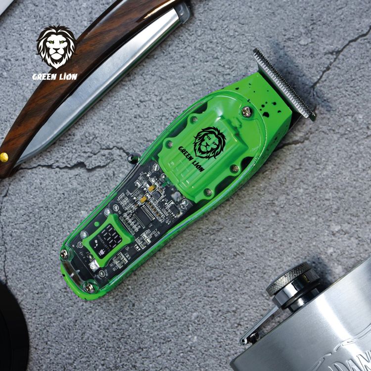 Green Lion Transparent Pro Hair Trimmer 6000RPM 1400mAh