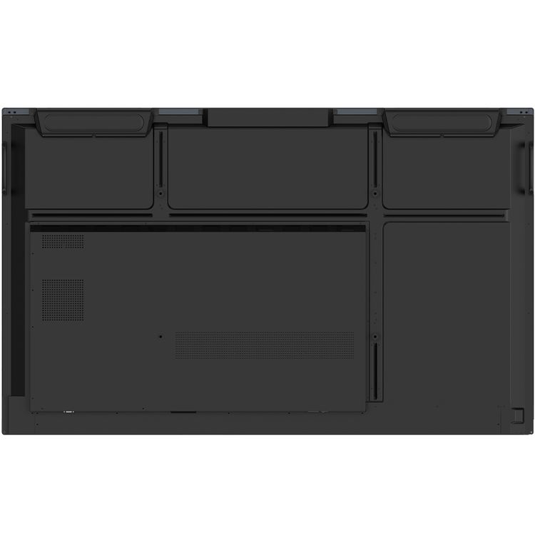 Powerology Dual Windows & Android Interactive Smartboard, 75" Screen Size, 16GB RAM, 256GB Storage, Bluetooth V5.0, Digital writing & Drawing, 500W Power, Wireless Screen Casting - Black