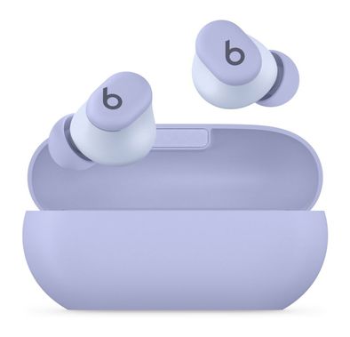 Beats Solo Buds True Wireless Earbuds, Built-in Microphone, USB-C Charging Interface, 18 Hours Battery Life - Arctic Purple