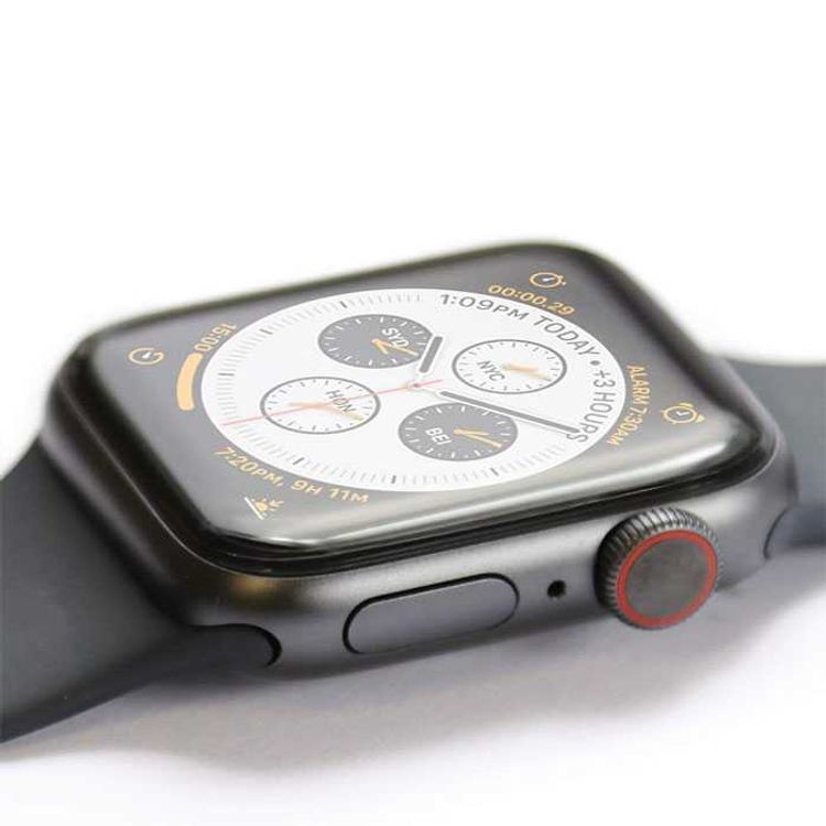 Devia 3D Curved Full Screen Tempered Glass 44mm for Apple Watch4 - Crystal Clear