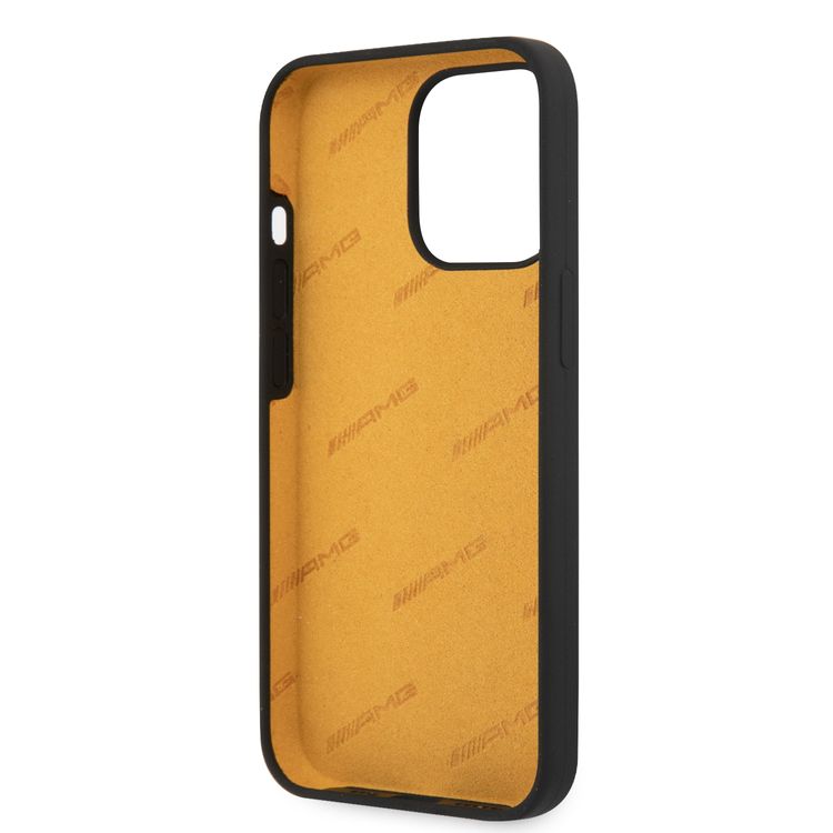 CG MOBILE AMG Liquid Silicone Case with Big Logo Compatible for iPhone 13 (6.1") Easy Access to All Ports, Shock-Absorption, Anti-Scratch, & Drop Protection