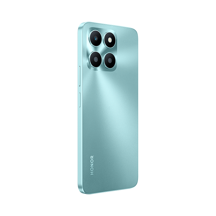 هاتف Huawei Honor X6a TRA إصدار، 6.56 بوصة، 4 جيجابايت رام، 128 جيجابايت تخزين، 50 ميجابكسل، شريحتي اتصال، أندرويد 13، GSM، HSPA، LTE - أزرق سماوي