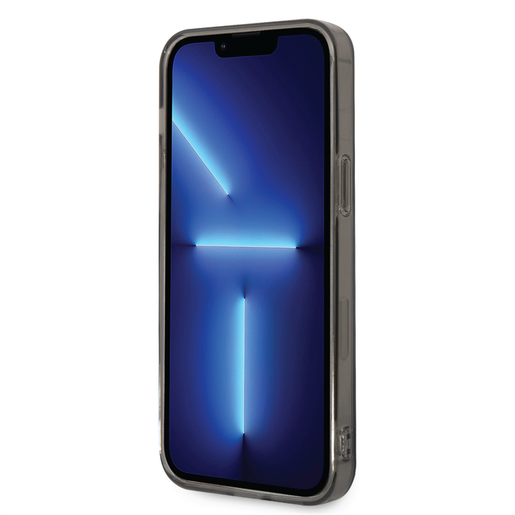 كفر حماية مرسيدس بنز بطبقة مزدوجة من البولي كربونات/البولي يوريثان الحراري مع نمط نجمة كبيرة متوافق مع آيفون 14 برو ماكس - أزرق