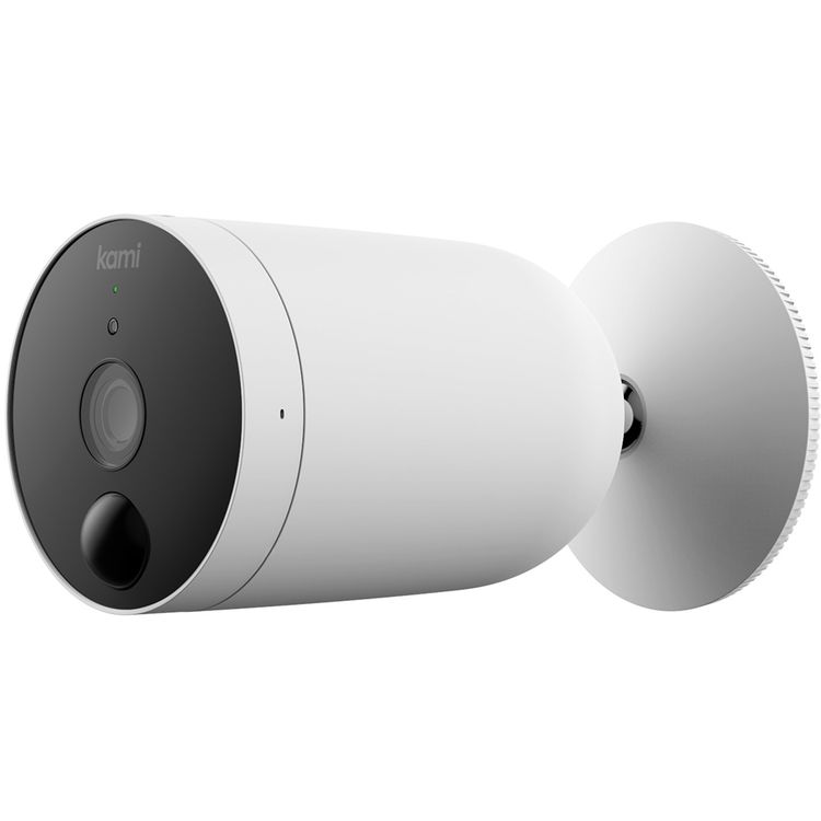 Kami W102 Wire-free Outdoor Ip Cam Wifi Security Camera With Battery Life Record for 3-6 Months, Action Detection Rechargeable Battery, Night Vision, Storage 8-64GB