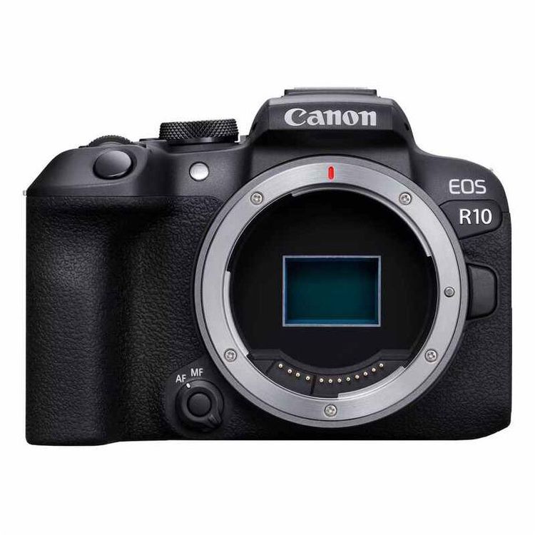 Canon EOS R10 Mirrorless Camera + RF-S 18-45mm F4.5-6.3 IS STM Lens - Black