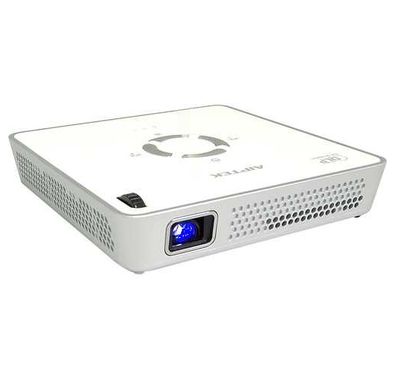 Aiptek MobileCinema i120 Smart Pocket Portable Projector - White