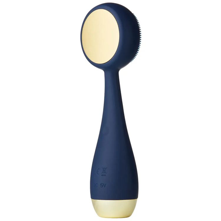 PMD Clean Pro Smart Skin Cleansing Brush  - Navy With Gold