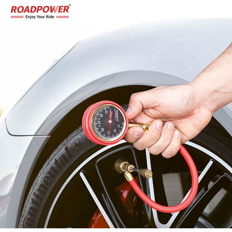 RoadPOWER شديدة التحمل ، طقم ضاغط الهواء السريع للإطارات للطرق الوعرة مع زر التحرير الدقيق