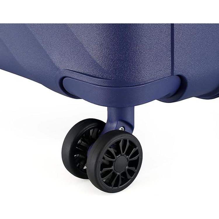 H.T Luggage Bag, Hard Case Polypropylene (PP) Material - Large/Blue