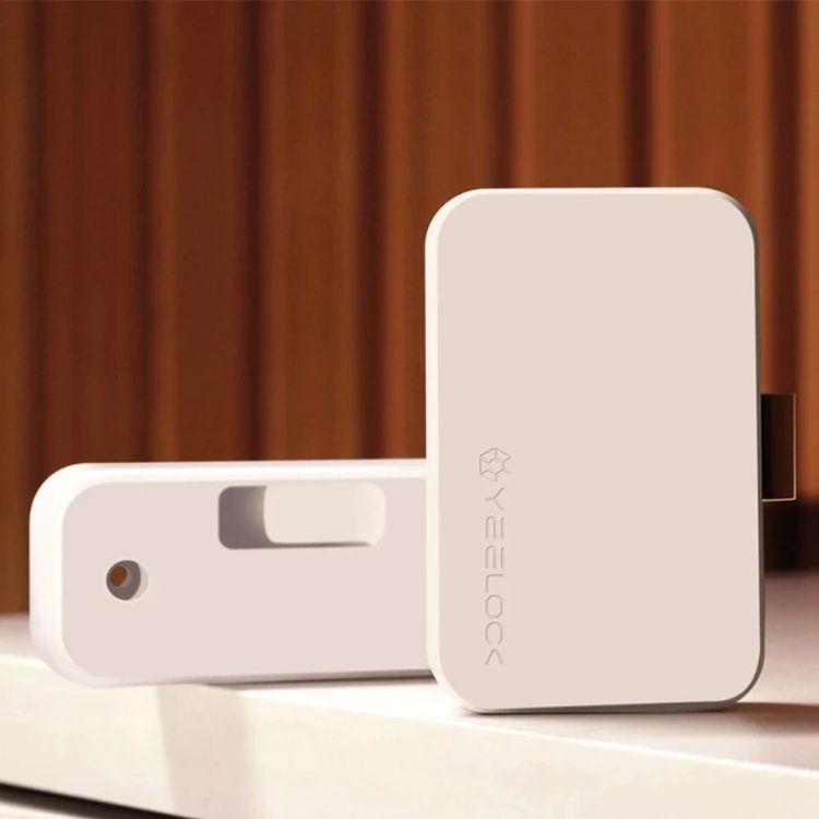 مجموعة قفل الخزانة الذكية ييلوك من شاومي - أبيض