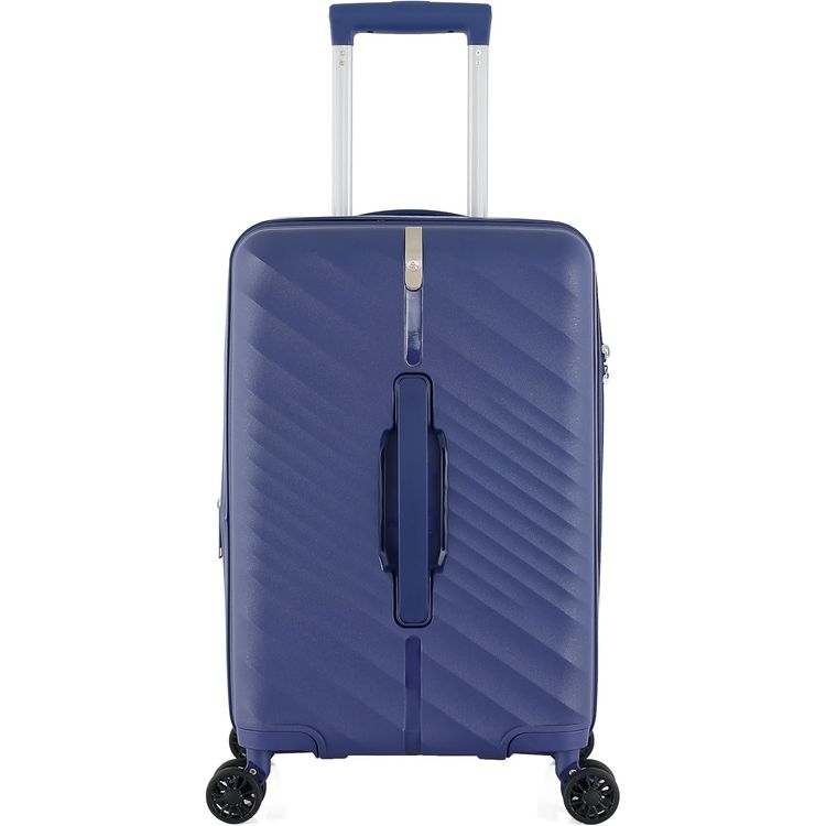 H.T Luggage Bag, Hard Case Polypropylene (PP) Material - Small/Blue