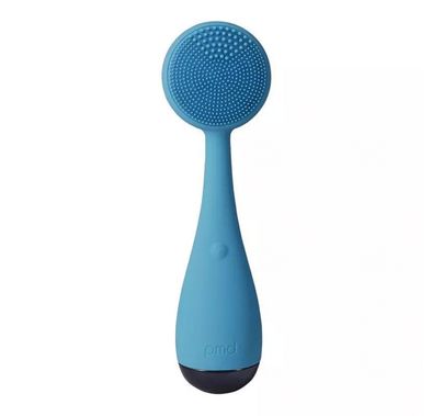 PMD Smart Antibacterial Waterproof Facial Cleansing Brush - Carolina Blue