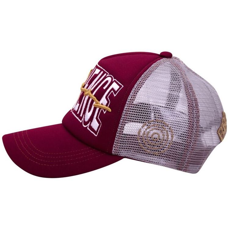 قبعة B180 Influence للجنسين من Trucker - كستنائي/أبيض