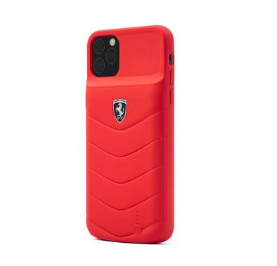 Ferrari Off Track Full Cover Power Case 4000mAh for iPhone 11 Pro Max, Officially Licensed, Shock Resistant, Scratches Resistant