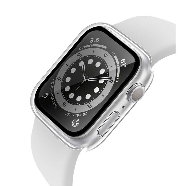 جراب واقي شاشة فيفا مدريد فينو متوافق مع ساعة ابل ، جراب واقٍ كامل من ممتص الصدمات ، جراب بديل ماص للصدمات ومضاد للخدش متوافق مع 42 / 44 ملم -شفاف-