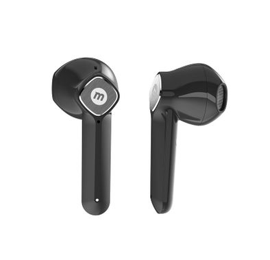 Momax Pills Lite 3 True Wireless Earbuds, Touch Control, Splash and Sweatproof, 35 mAh Battery Capacity, Up to 6 Hours Battery Life - Black