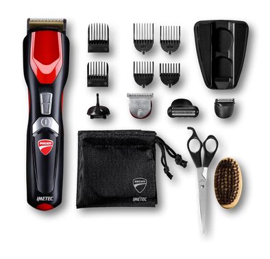 دوكاتي Gk818 للعناية بالسباق مع حقيبة حمل ناعمة - أسود أحمر