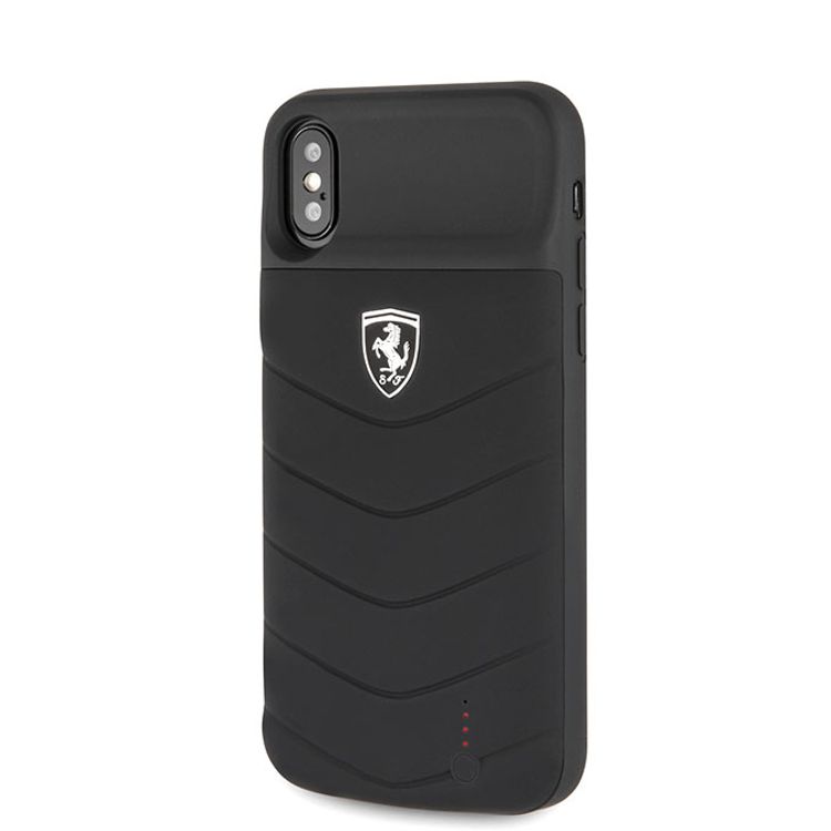 Ferrari Off Track Full Cover Power Case 4000mAh for iPhone 11 Pro Max, Officially Licensed, Shock Resistant, Scratches Resistant