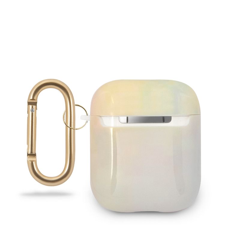   سي جي موبايل غيس جراب من مادة البولي يوريثان الحراري ربط وصبغ شعار إليتروبليت مع حلقة مضادة للفقد متوافقة مع ايربودز 1/2 ، مقاومة للخدش وامتصاص الصدمات والحماية من السقوط وغطاء سيليكون واقٍ من الغبار مرخص رسميًا