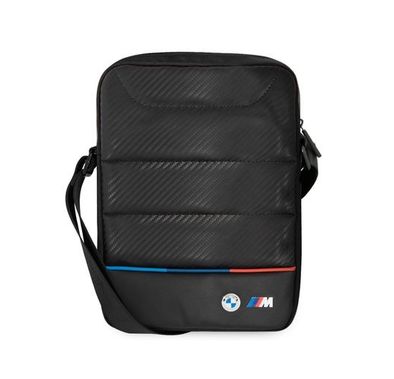 BMW Tablet Bag Carbon & PU Nylon compatible with 10" - Black