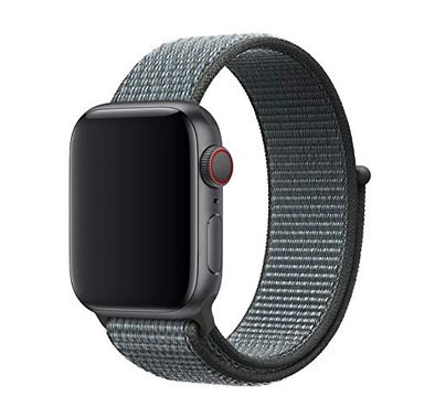 Devia Watch Strap Deluxe Series Sport3 Band, Smooth Replacement Wrist Band Strap Compatible For Apple Watch 38/40mm - Gray