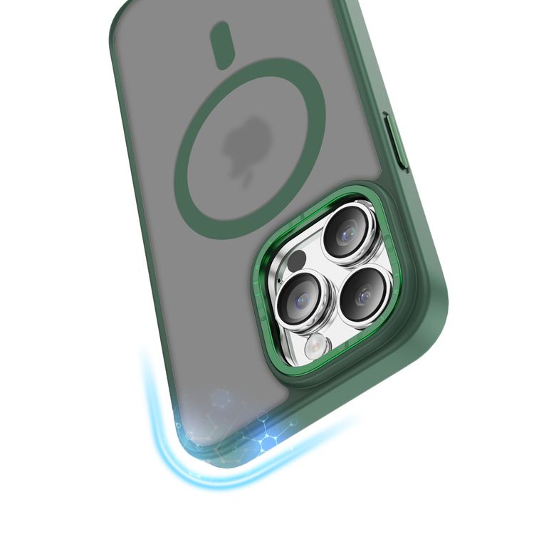 Green Lion Charles Magsafe Case for iPhone 14 Pro Max - Gold