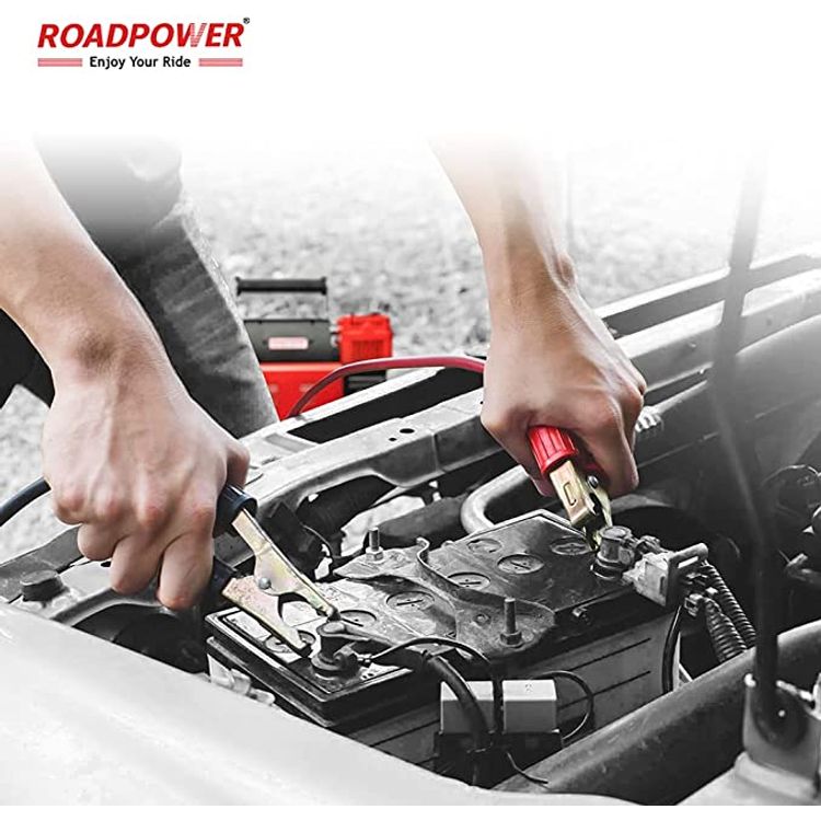 Roadpower Dual Cylinder Car Air Compressor Ultra Extreme 4X4 Tire Super Air Flow Portable with Carry Bag