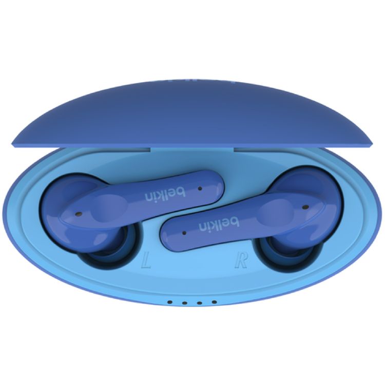 سماعات بلكين Soundform Nano True اللاسلكية للأطفال - أزرق