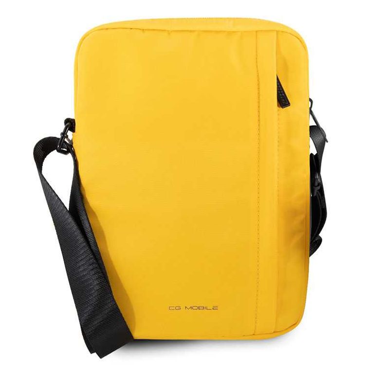 CG Mobile Ferrari Pista Nylon Metal Logo On Track Tablet Bag 10" Officially Licensed, Adjustable Shoulder Strap Suitable for Outdoor, Business, Office, School, Lightweight Slim