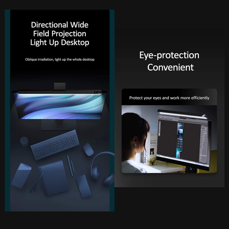 سلسلة مصابيح شاشة الكمبيوتر المعتادة من يوسامس