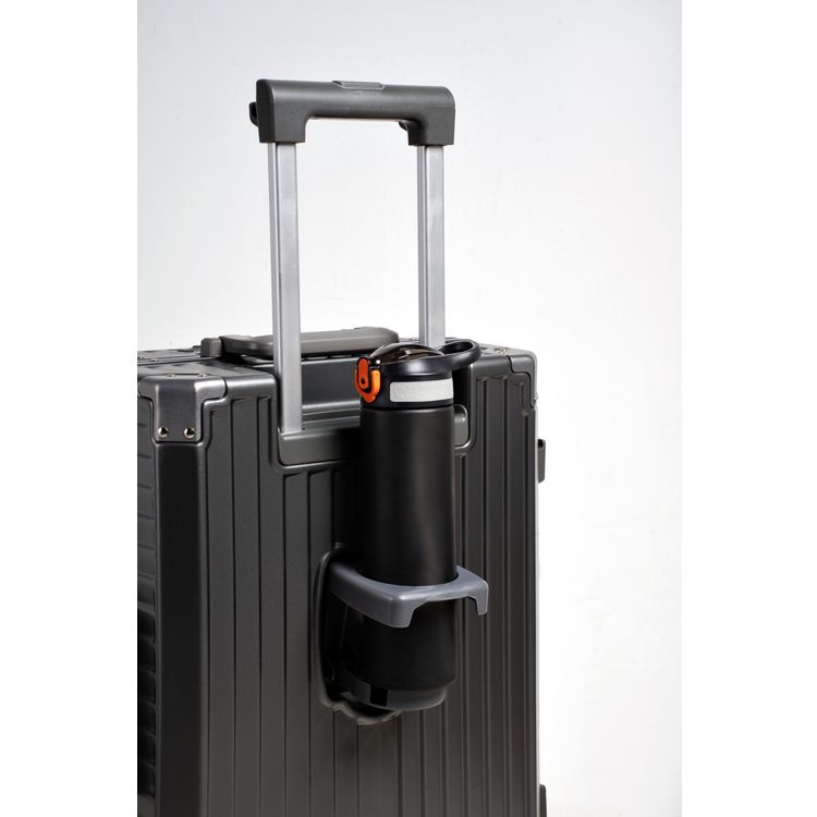 Levelo RoamRollers Travel Luggage with Aluminum Body, Medium - Grey