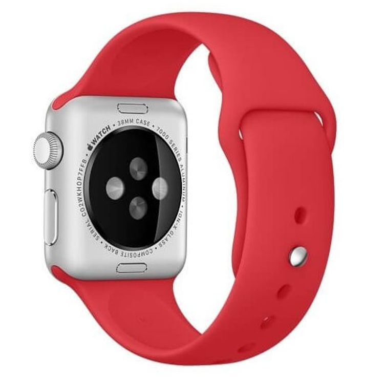 Devia Deluxe Series Sport Band for Apple Watch 4 44mm - Red