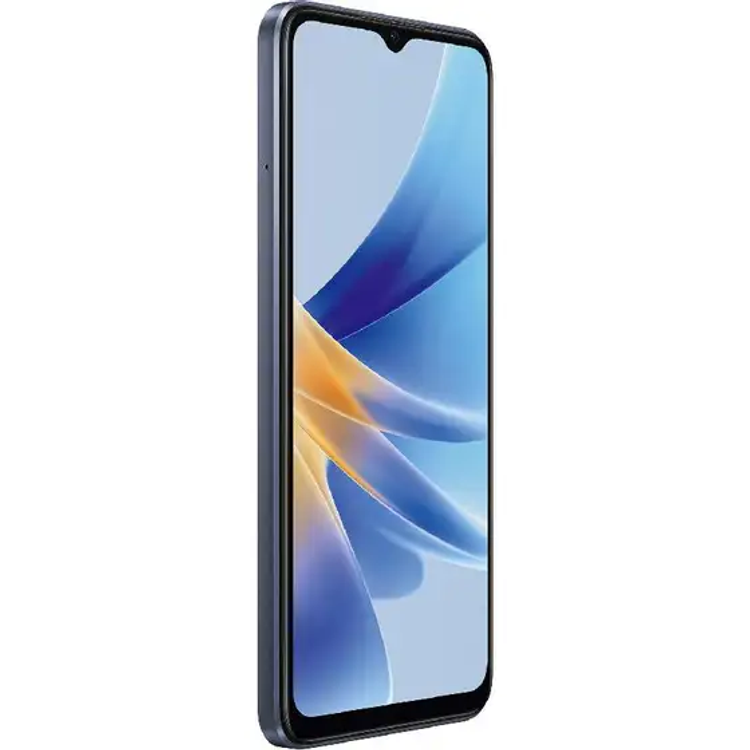 OPPO A17 Dual SIM 64GB 4GB RAM 4G LTE, Lake Blue - Midnight Black