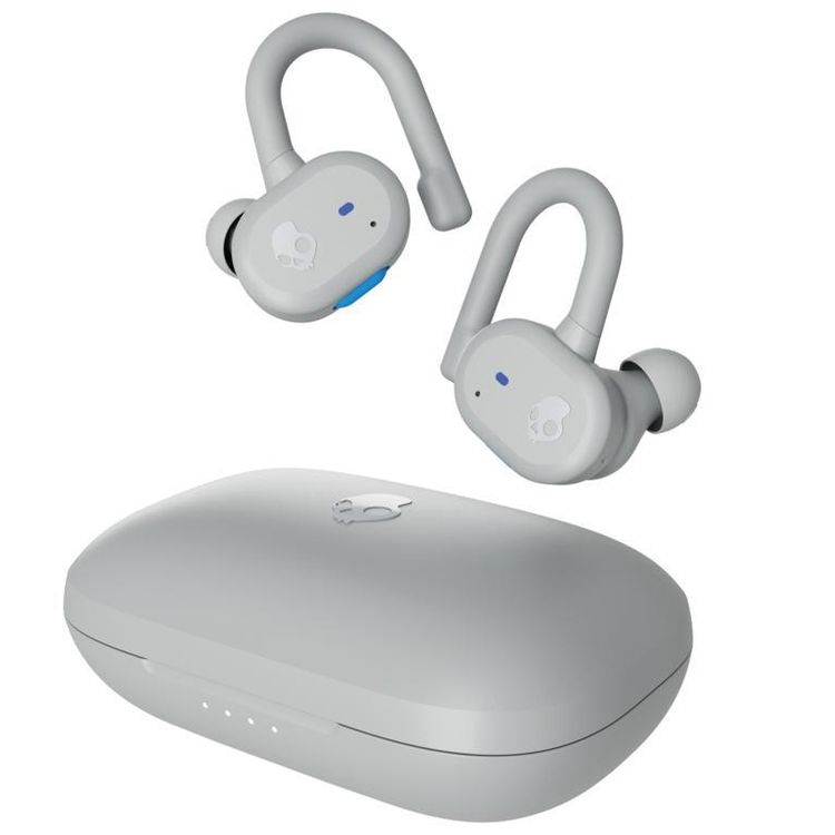  سماعات بوش أذن داخلية لاسلكية النشطة من سكل كاندي - رمادي/أزرق